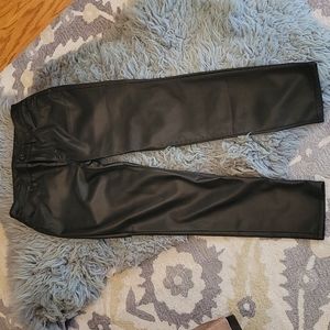 Chico's Faux-Leather Slim Pants, 00P